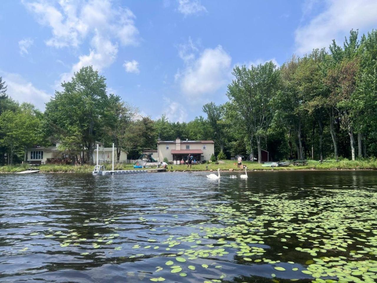 Pocono Summit Hideaway - Lakehouse/Spa/Dock/ מראה חיצוני תמונה